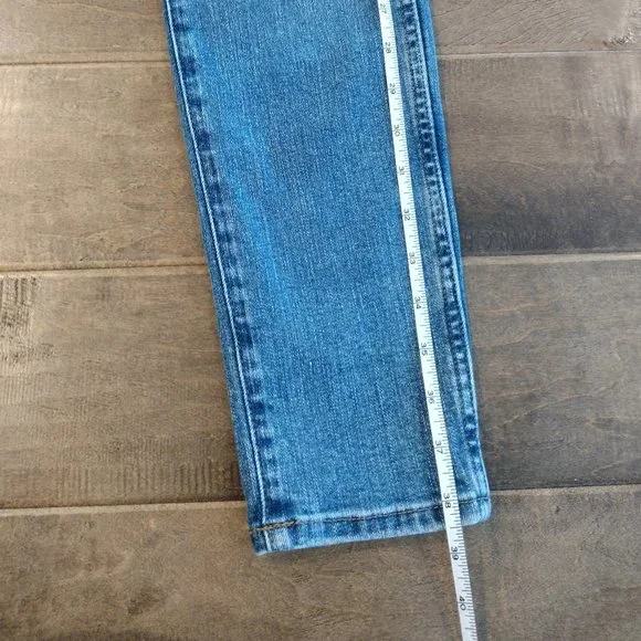 MADEWELL 10" High-Rise Skinny Jean, dark wash, 28 - Picture 10 of 14